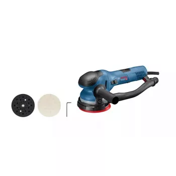 Bosch GET 55-125 Professional atsitiktinis orbitinis šlifuoklis 7800 RPM 15600 OPM juoda, mėlyna 550 W