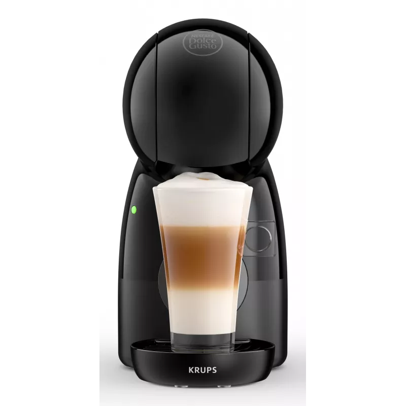 Kavos aparatas KRUPS Piccolo XS KP1A3B, 0,8 L vandens talpa, Dolce Gusto kapsulėms, 1600 W, stalviršinis, juodas