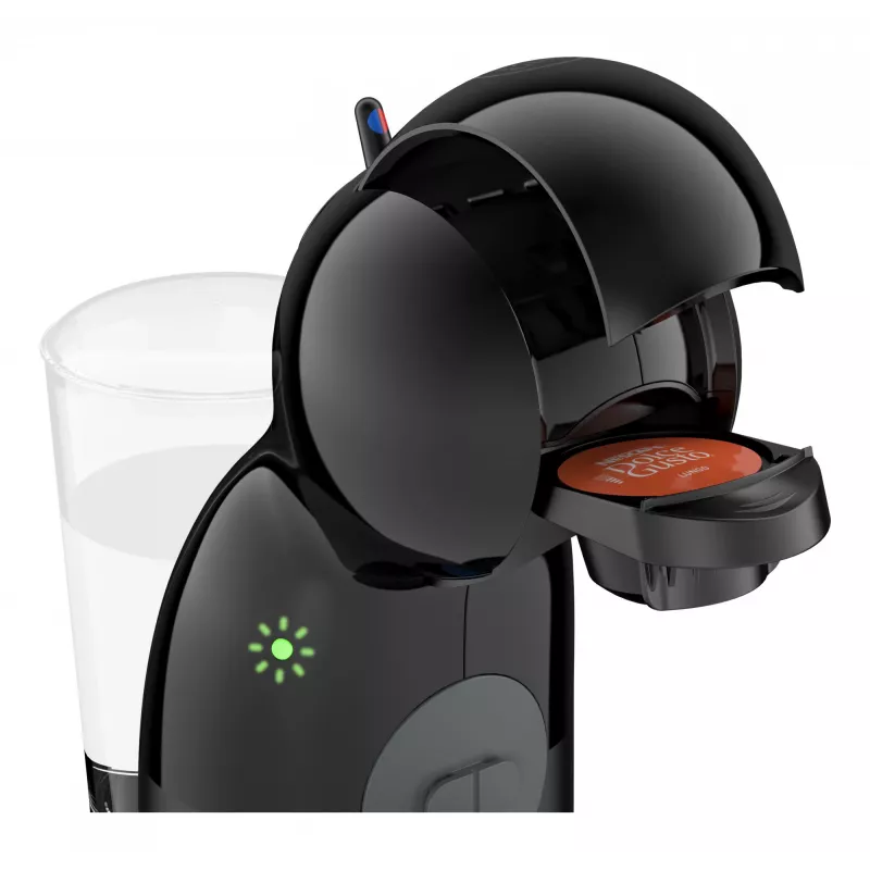 Kavos aparatas KRUPS Piccolo XS KP1A3B, 0,8 L vandens talpa, Dolce Gusto kapsulėms, 1600 W, stalviršinis, juodas