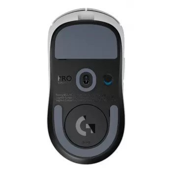Pele Logitech PRO X SUPERLIGHT 2 balta 2,4 GHz