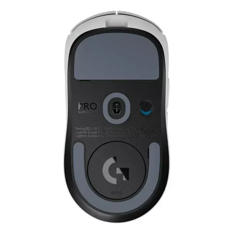 Pele Logitech PRO X SUPERLIGHT 2 balta 2,4 GHz