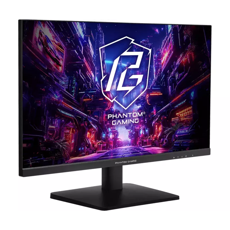 ASROCK Gaming Monitor Pg27qft1b 27 colių QHD 180Hz IPS plokščias ekranas juodas