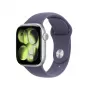 APPLE Watch Series 11 GPS + Cellular 42 mm sidabrinis aliuminio korpusas su purpurinio rūko sportine juostele S/M