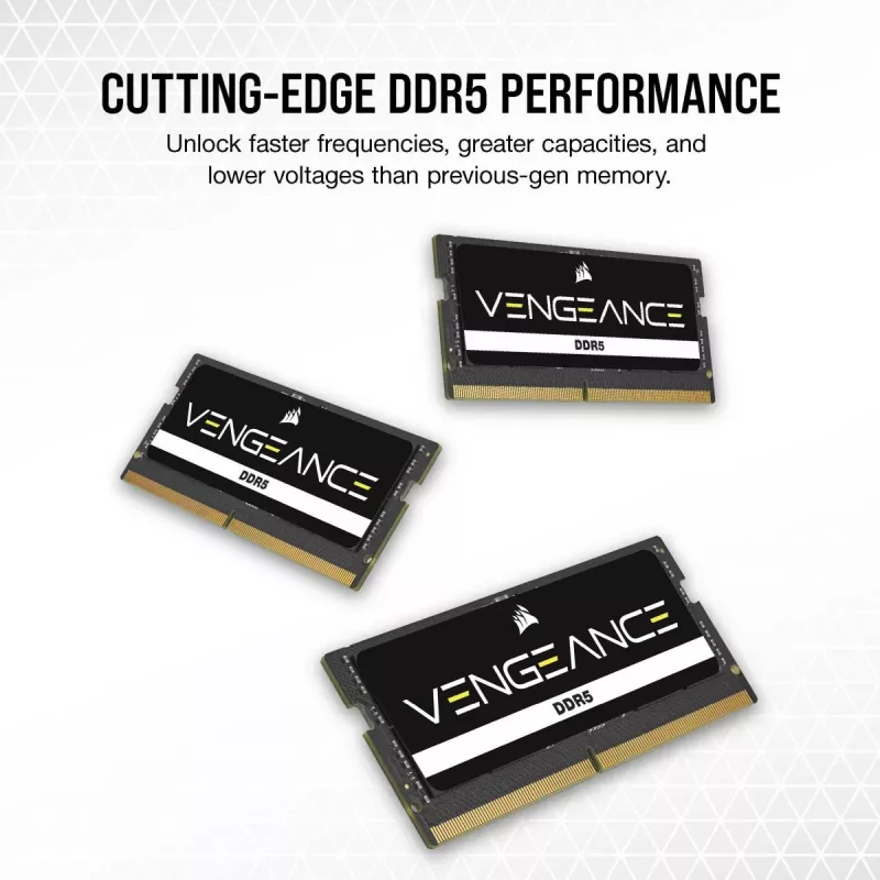 CORSAIR Vengeance 32GB DDR5 SoDIMM (1x32GB) DDR5 5600MT/s CL48