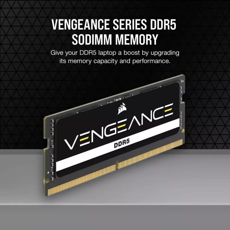 CORSAIR Vengeance 32GB DDR5 SoDIMM (1x32GB) DDR5 5600MT/s CL48