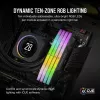 Corsair Vengeance RGB 32 GB (2x16 GB) DDR5-6000 CL38 RAM rinkinys, juodos spalvos