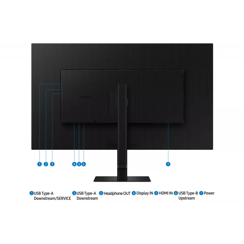Samsung S80D kompiuterio monitorius 94 cm (37 colių) 4K Ultra HD LCD juodas