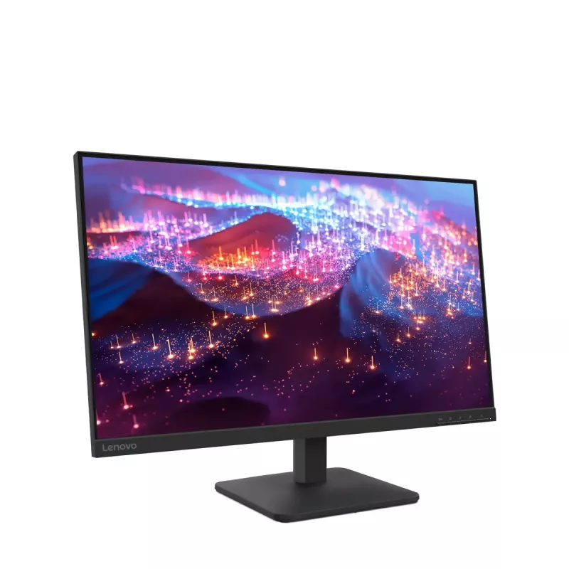 Monitorius Lenovo L27-4e 27 colių Full HD IPS LCD 1920x1080, 100 Hz, 6 ms, 300 cd/m², VESA 100x100, HDMI ir VGA, juodas