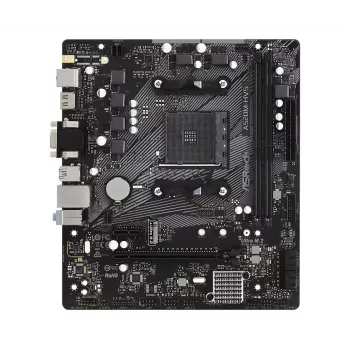 ASRock pagrindinė plokštė A520M-HVS AM4 AMD A520 2x DDR4 USB 3.2 SATA 3 7.1ch HD Audio mATX