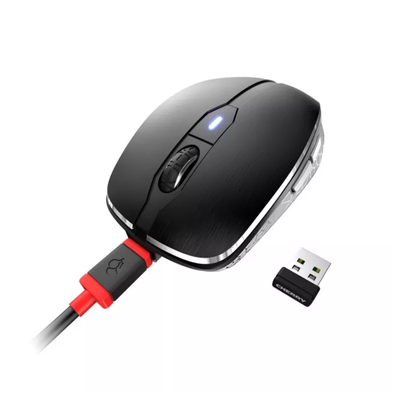 CHERRY MW 8C ADVANCED pelė ambidekstrinė RF belaidė + Bluetooth optinė 3000 DPI