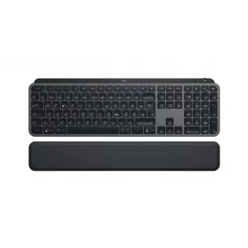LOGITECH MX Keys S belaidė klaviatūra Graphite su delno atrama Qwertz Deutsch