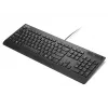 Pilno dydžio laidinė klaviatūra su kortelių skaitytuvu Lenovo Smartcard Wired II — vokiškas išdėstymas, USB, 106 klavišai, juoda