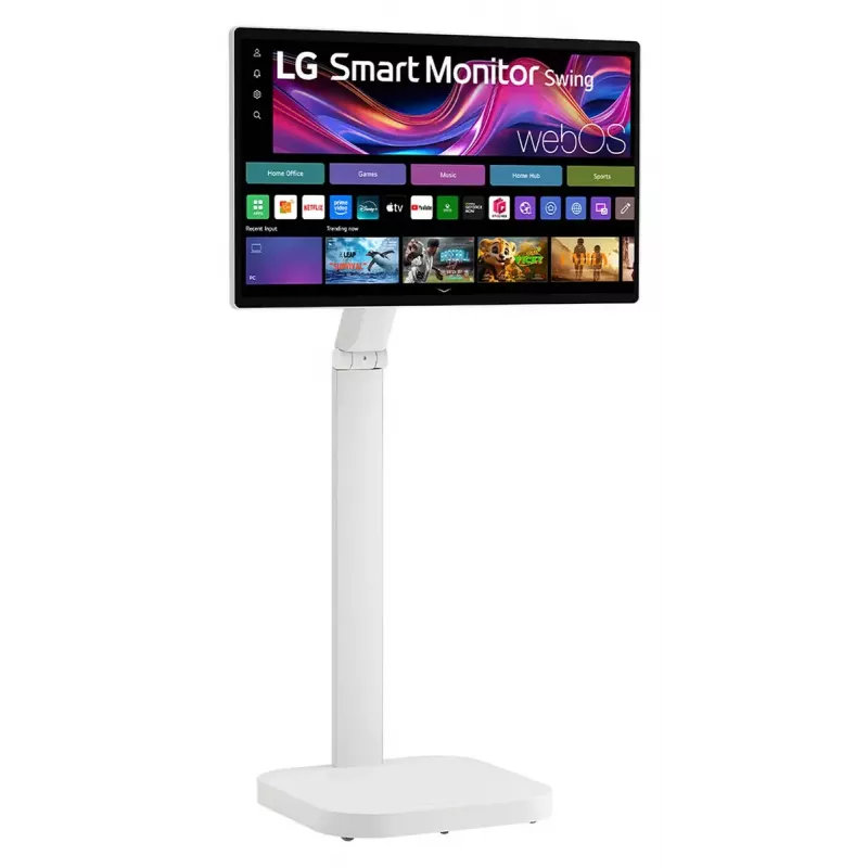 LG 32U889SA-W monitorius 80 cm (31,5 colio) 3840 x 2160 pikselių 4K Ultra HD LCD liečiamuoju ekranu kiosk baltas