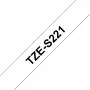 Brother TZE-S221 laminuota lipni juosta etiketėms, 9 mm x 8 m