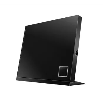 ASUS SBW-06D2X-U išorinis optinis diskų įrenginys Blu-Ray DVD kombinuotas juodas