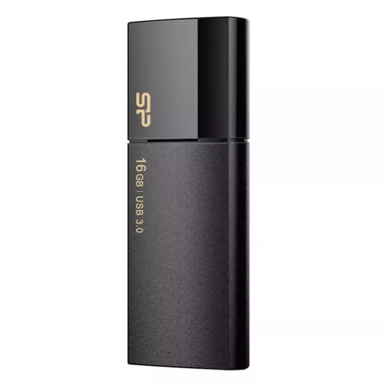 Silicon Power Blaze B05 USB raktas, 16 GB, USB 3.0, juodas