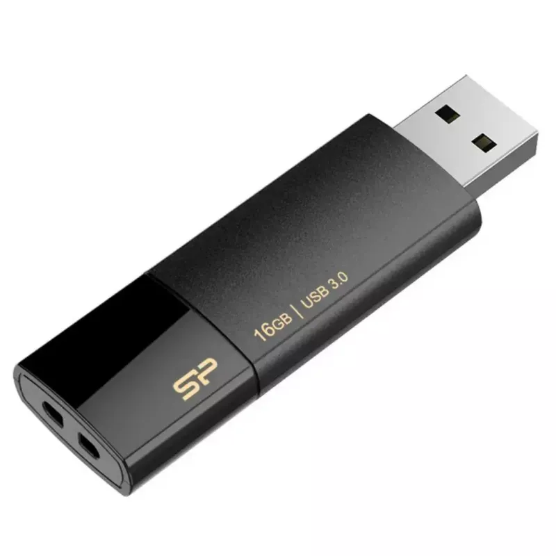 Silicon Power Blaze B05 USB raktas, 16 GB, USB 3.0, juodas