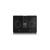 DEEPCOOL U Pal nešiojamojo kompiuterio aušinimo stovas 39,6 cm (15,6 inch) 1000 aps./min. - juodas