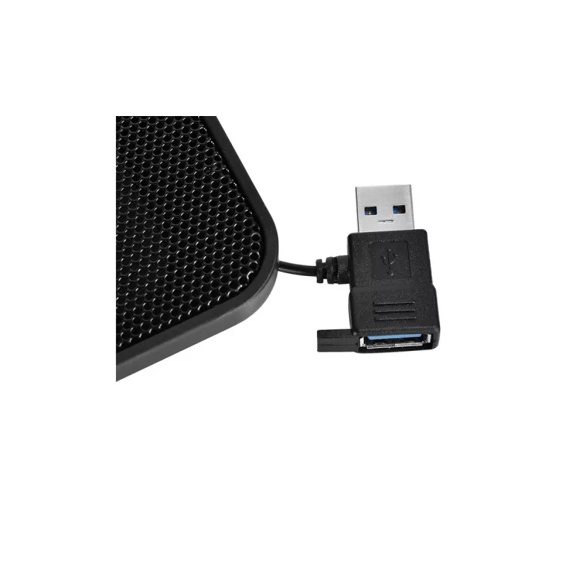 DEEPCOOL U Pal nešiojamojo kompiuterio aušinimo stovas 39,6 cm (15,6 inch) 1000 aps./min. - juodas