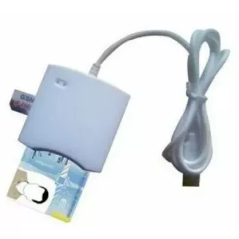 Transcend SMART CARD READER USB PC/SC N68 Baltas