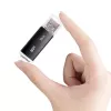 SILICON POWER Ultima U02 - 16GB USB atmintukas - USB 2.0 - Juodas (min. užsakymo kiekis: 30)
