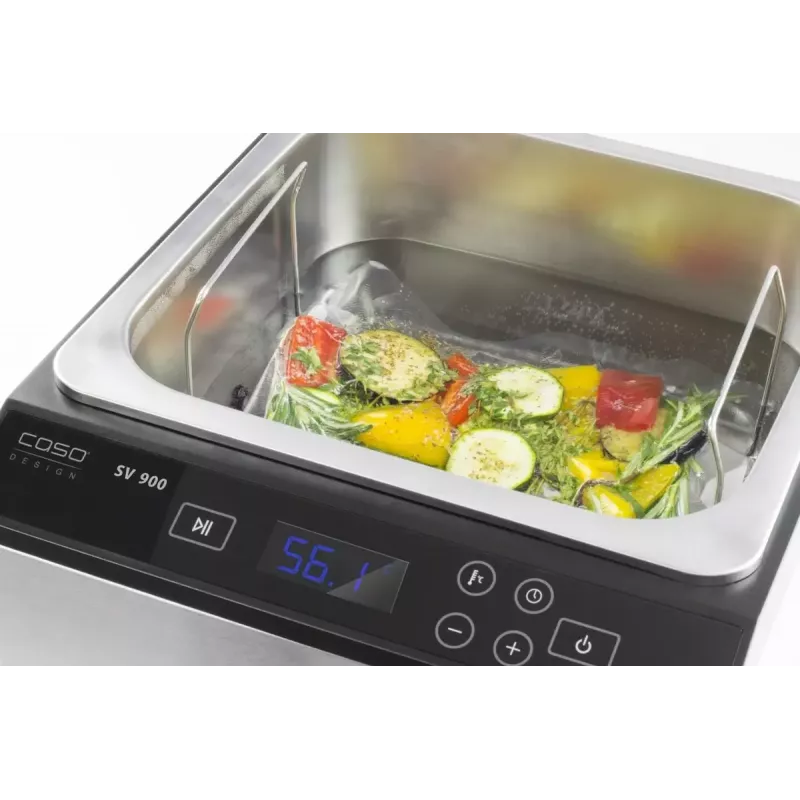 Imersinis sous vide virimo aparatas Caso SV900 2000 W nerūdijančio plieno cirkuliatorius tiksliam žematemperatūriniam virimui