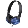 Sony MDR-ZX310 ausinės, laidinės, mėlynos, 10–24000 Hz, 125 g