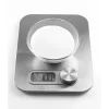 Virtuvinės svarstyklės Caso 3265, nerūdijantis plienas, stačiakampės, LCD ekranas, 5 kg/1 g