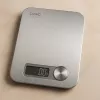 Virtuvinės svarstyklės Caso 3265, nerūdijantis plienas, stačiakampės, LCD ekranas, 5 kg/1 g