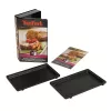 Kepimo padėklas Tefal XA8009, skirtas SW 852D, juodas, 226 x 132 mm