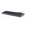 DELL Pro Smartcard Keyboard KB813 – rusų (QWERTY), pilno dydžio, laidinė, USB, juoda