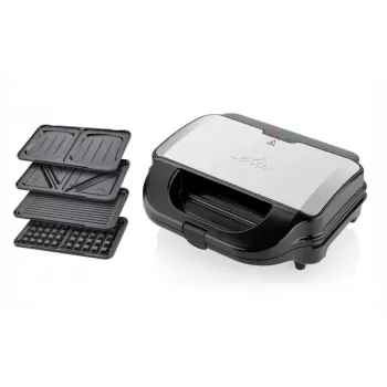 Sumuštinių kepimo aparatas ETA Sorento 3151 90010 — 900 W, 4 sumuštiniai, nerūdijantis plienas/juoda