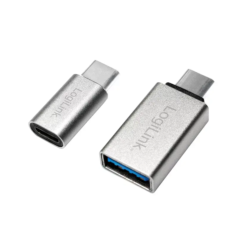 Jungties keitiklis LogiLink AU0040 USB 3.1 C / USB 3.0 A / Micro USB 2.0, aliuminis