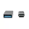 Jungties keitiklis LogiLink AU0040 USB 3.1 C / USB 3.0 A / Micro USB 2.0, aliuminis