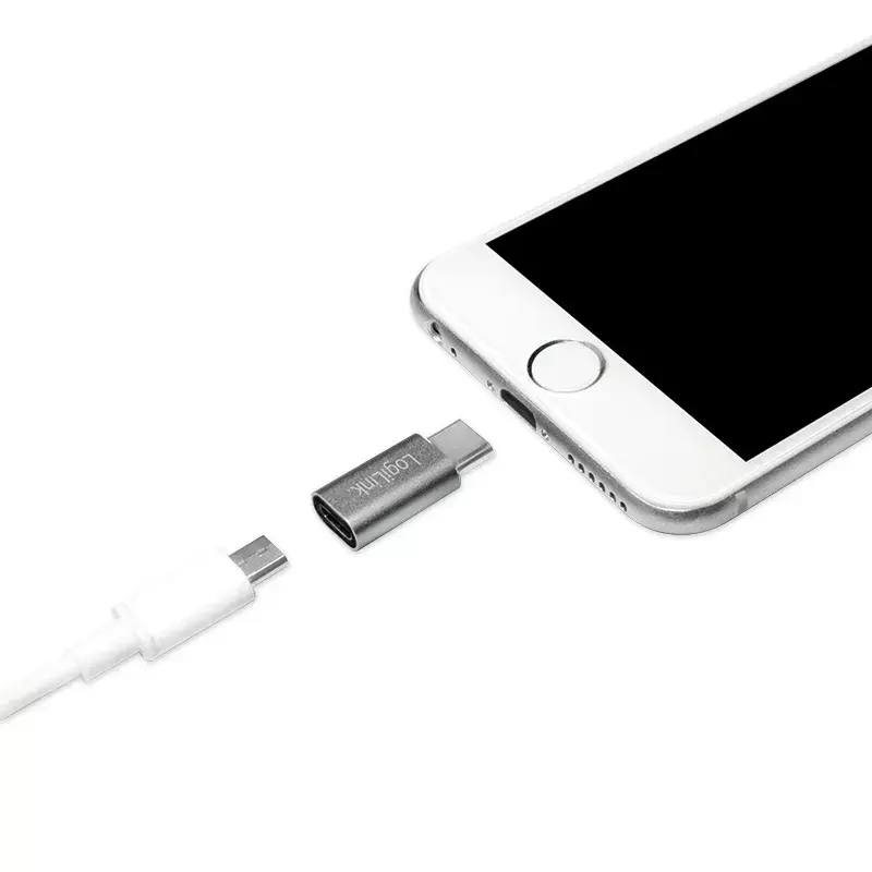 Jungties keitiklis LogiLink AU0040 USB 3.1 C / USB 3.0 A / Micro USB 2.0, aliuminis