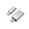 Jungties keitiklis LogiLink AU0040 USB 3.1 C / USB 3.0 A / Micro USB 2.0, aliuminis