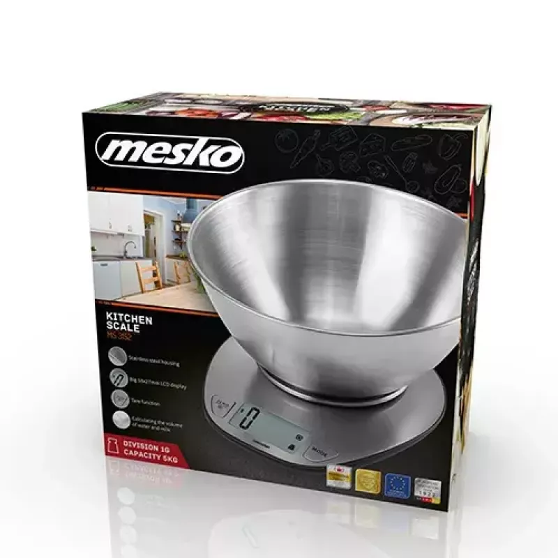 Elektrinės virtuvinės svarstyklės Mesko Home MS 3152