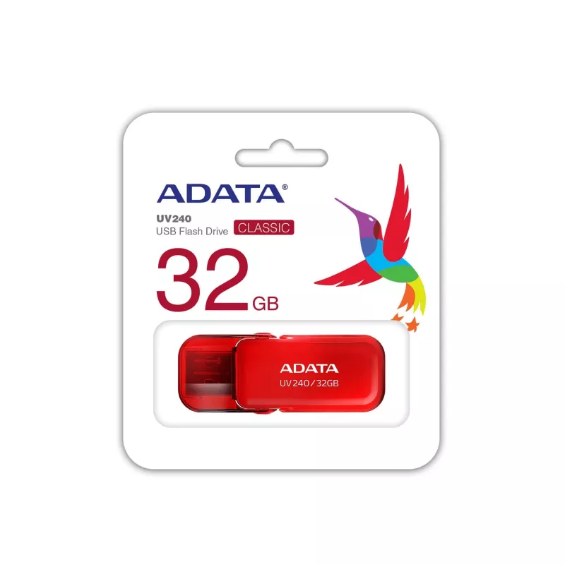 ADATA UV240 USB atmintukas 32 GB USB Type-A 2.0 Raudonas