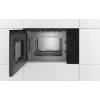 Įmontuojama mikrobangų krosnelė Bosch Serie 4 BFL520MB0 — 800 W, 20 L, sukamoji rankenėlė, juoda