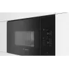 Įmontuojama mikrobangų krosnelė Bosch Serie 4 BFL520MB0 — 800 W, 20 L, sukamoji rankenėlė, juoda