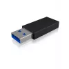 ICY BOX IB-CB015 USB Type-C 3.1 (Gen 2) į USB Type-A 3.1 (Gen 2) adapteris, juodas