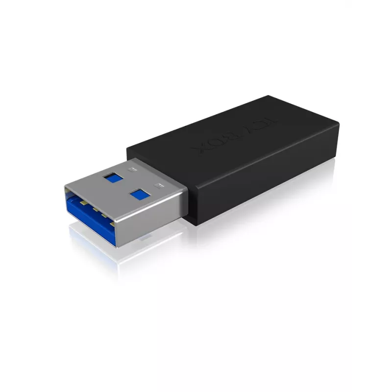 ICY BOX IB-CB015 USB Type-C 3.1 (Gen 2) į USB Type-A 3.1 (Gen 2) adapteris, juodas