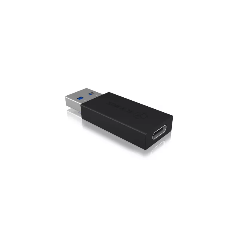 ICY BOX IB-CB015 USB Type-C 3.1 (Gen 2) į USB Type-A 3.1 (Gen 2) adapteris, juodas