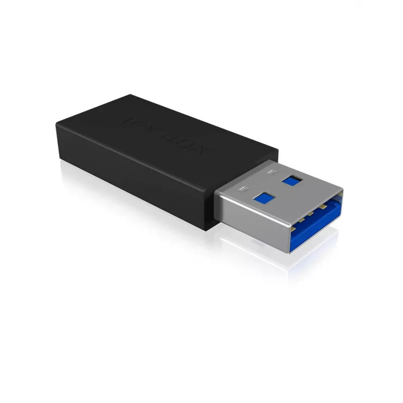 ICY BOX IB-CB015 USB Type-C 3.1 (Gen 2) į USB Type-A 3.1 (Gen 2) adapteris, juodas