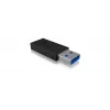 ICY BOX IB-CB015 USB Type-C 3.1 (Gen 2) į USB Type-A 3.1 (Gen 2) adapteris, juodas
