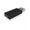 ICY BOX IB-CB015 USB Type-C 3.1 (Gen 2) į USB Type-A 3.1 (Gen 2) adapteris, juodas