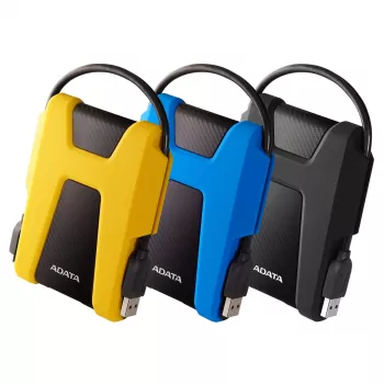 Išorinis kietasis diskas ADATA 1TB USB 3.2 Gen 1 HD680 — 1 TB, USB 3.2 Gen 1, juodas, nešiojamas HDD