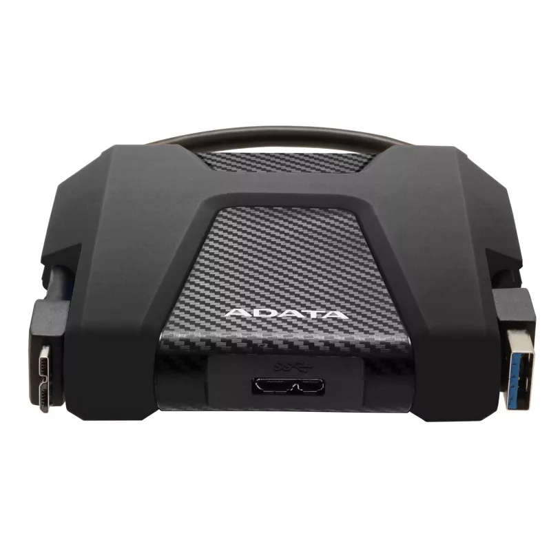 Išorinis kietasis diskas ADATA 1TB USB 3.2 Gen 1 HD680 — 1 TB, USB 3.2 Gen 1, juodas, nešiojamas HDD