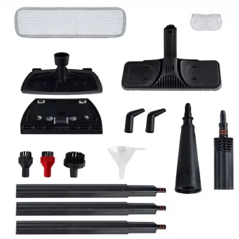 Cilindrinis garų valytuvas Polti Vaporetto Smart 30_S 1.6 L 1800 W Pilka, Balta