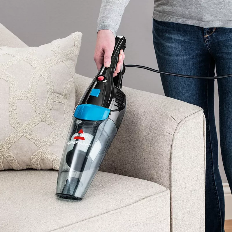Bissell Featherweight Pro Eco belaidis dulkių siurblys, 450 W, 0,5 l, mėlyna/titano spalva